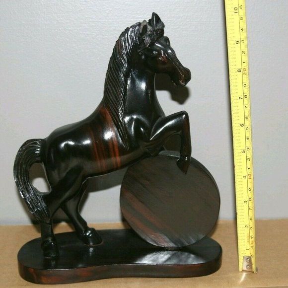 Other - Hand carved wooden figure horse animal figurine
